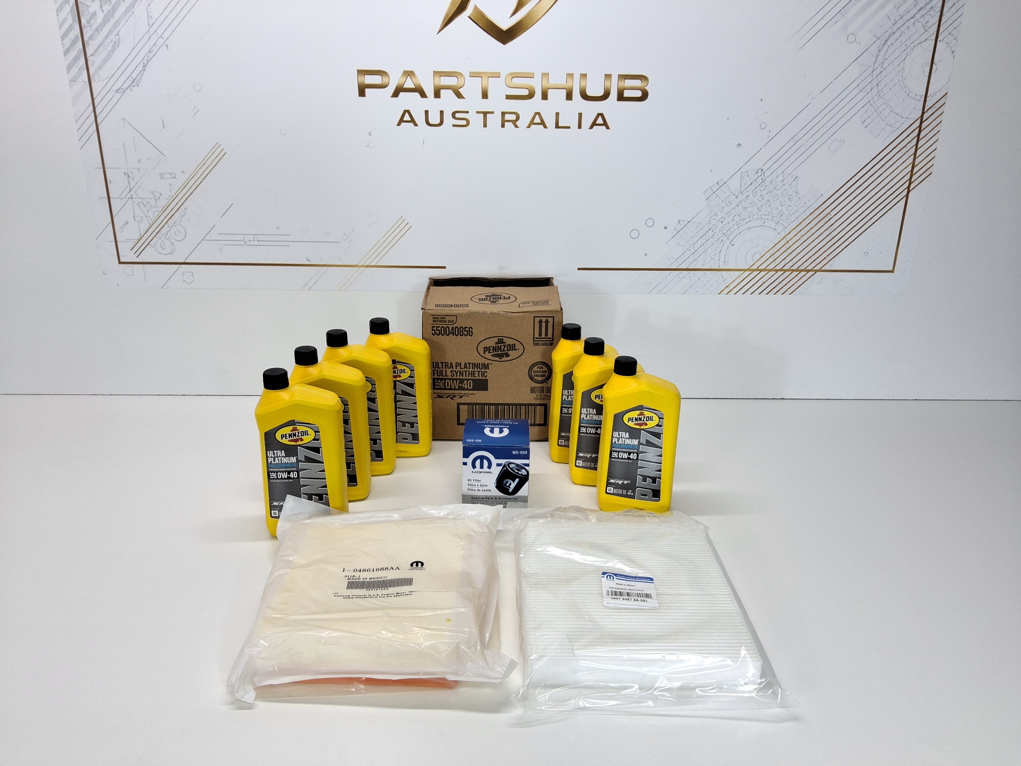JEEP GRAND CHEROKEE WK2 SRT 6.4 HEMI GENUINE MAJOR SERVICE KIT OIL FILTERS MOPAR
