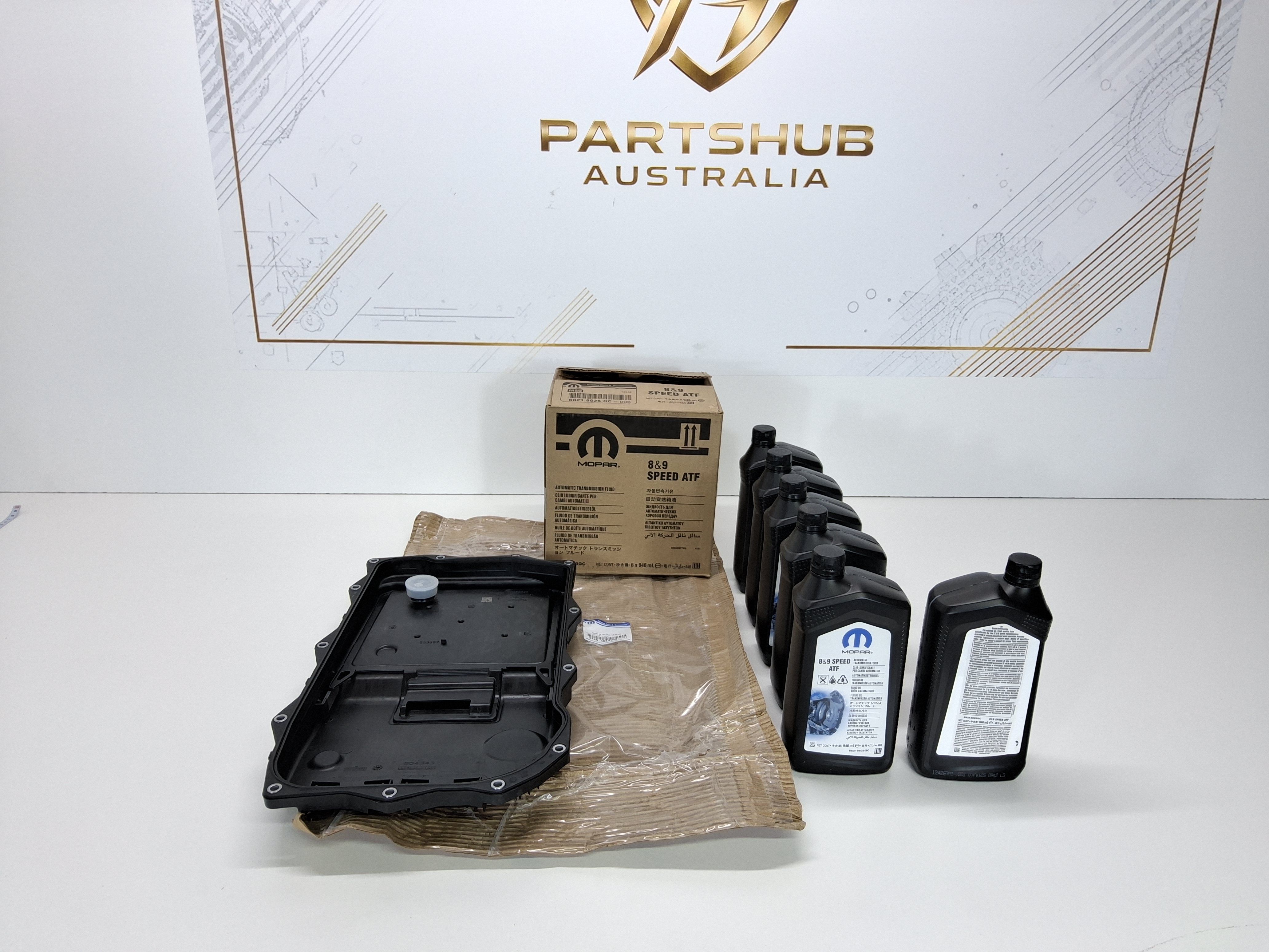 GENUINE MOPAR ZF 8 SPEED TRANSMISSION SERVICE KIT PAN FILTER FLUID WK2 300