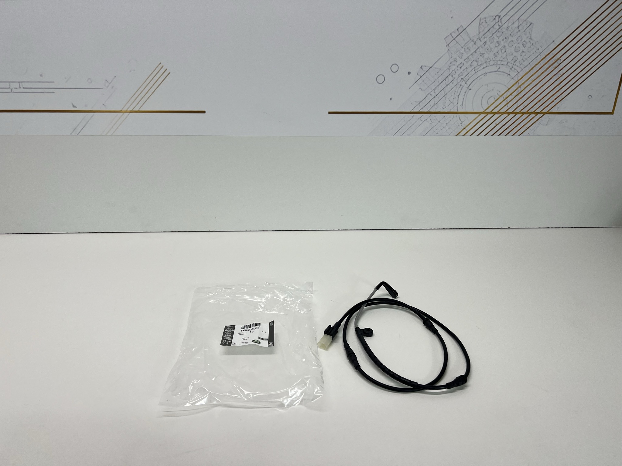 LAND ROVER RANGE ROVER SPORT L320 (2005 - 2012) FRONT BRAKE PAD WEAR SENSOR SEM500080