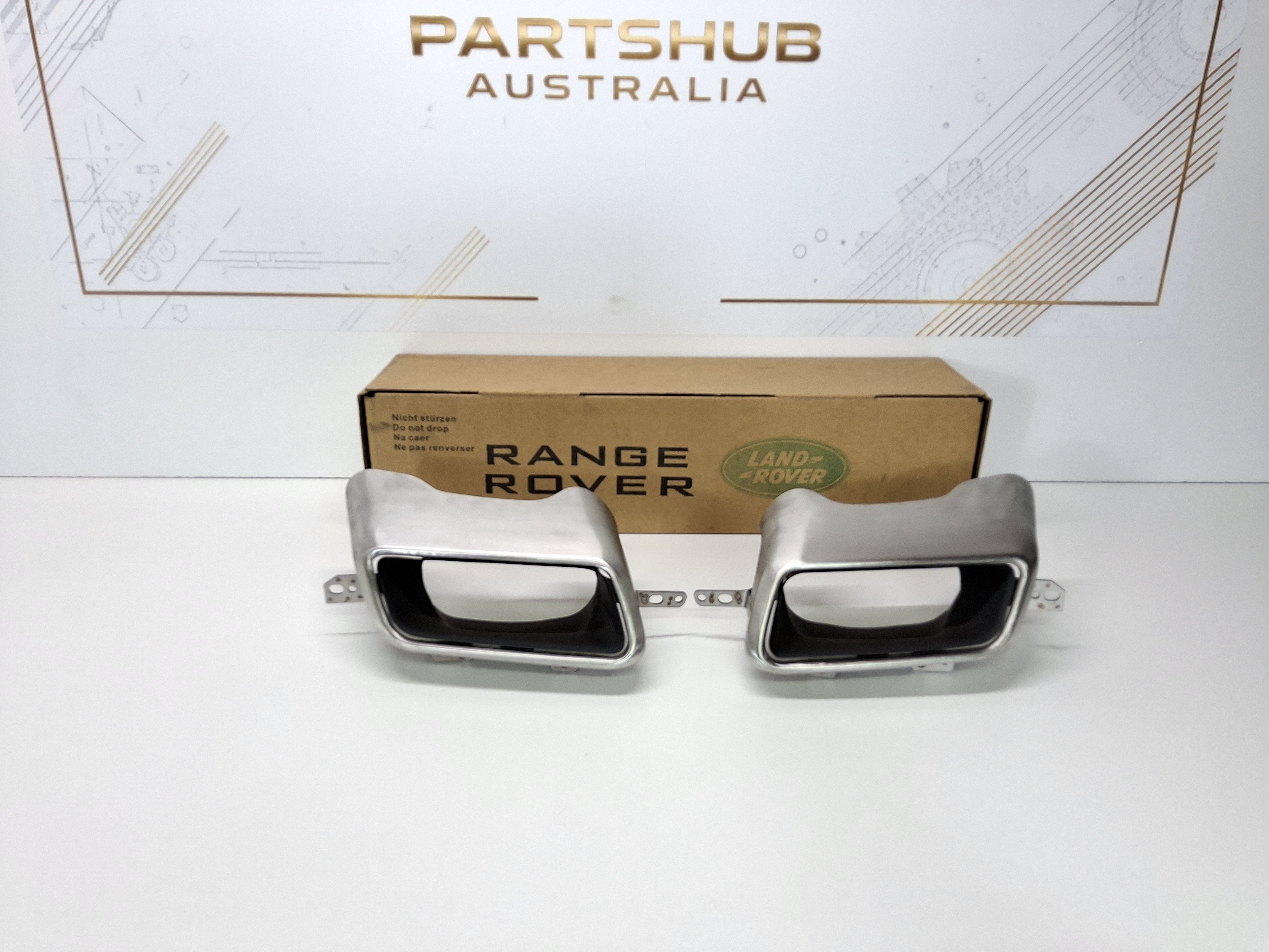 RANGE ROVER SPORT L494 EXHAUST TIPS 2017 TO 2022 LR045033 LR045034